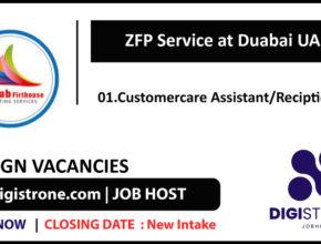 customer care assistant vacancy at dubai