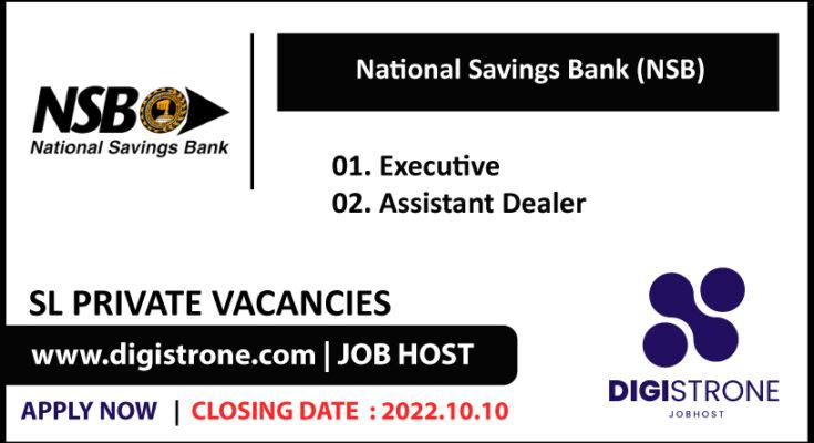 National Savings Bank (NSB) Job