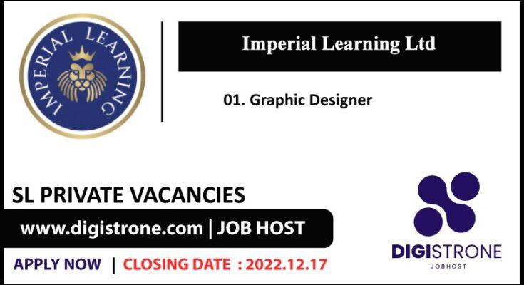 graphic designer job vacancy
